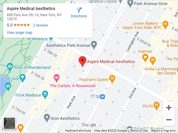 Get Directions to Aspire Medical Aesthetics in New York, NY