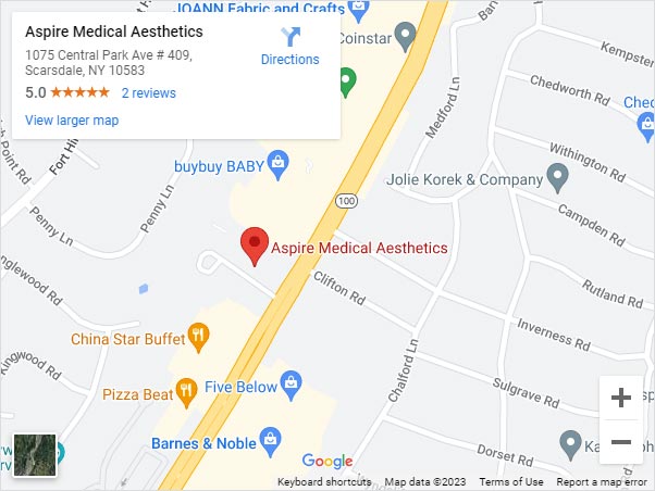 Get Directions to Aspire Medical Aesthetics in Scarsdale, NY