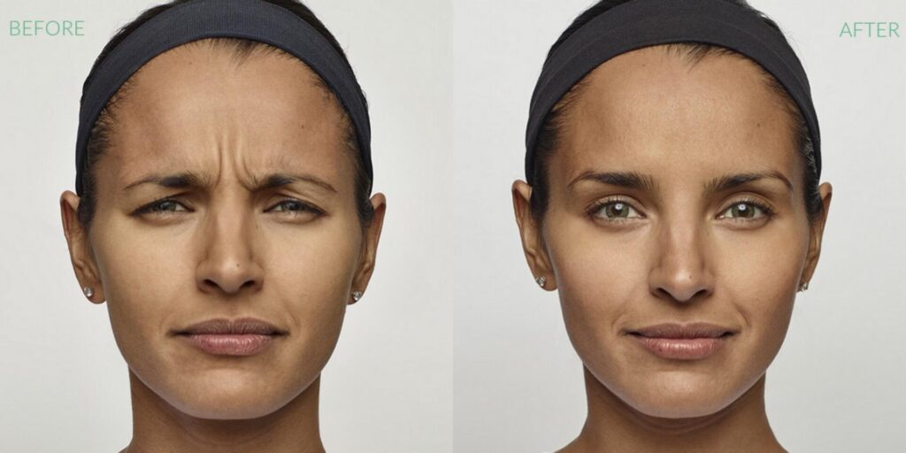 Before and After Image: Dysport - front