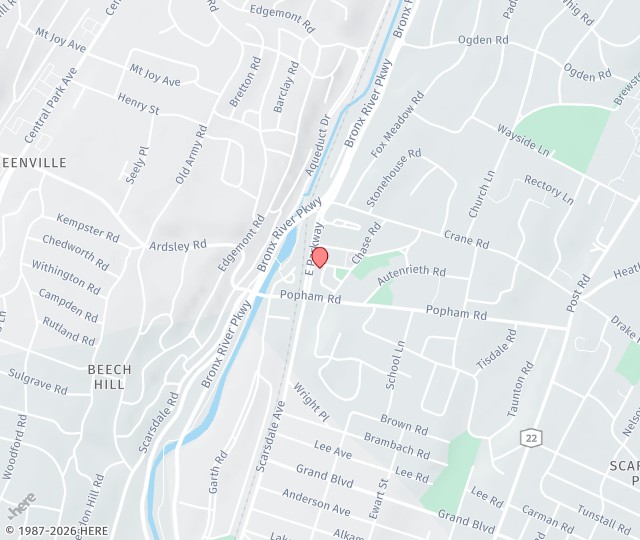 Location Map: 2 Spencer Place, Suite 9 Scarsdale, New York 10583
